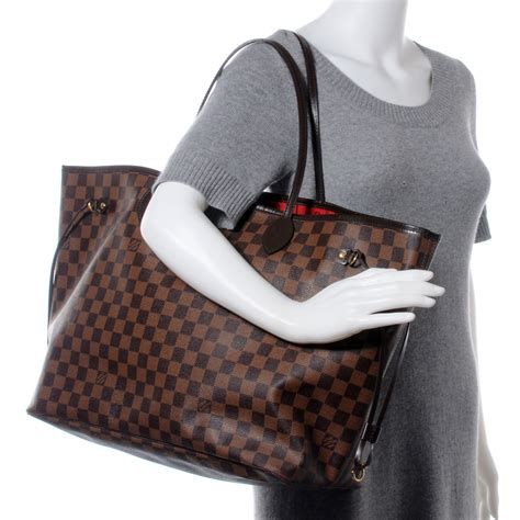 lv neverfull gm damier replica